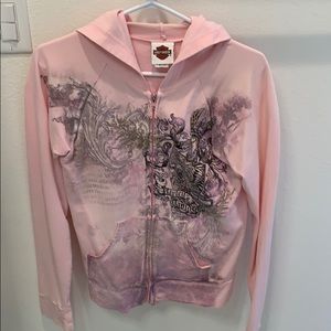 Harley Davidson Women’s zip up sweatshirt